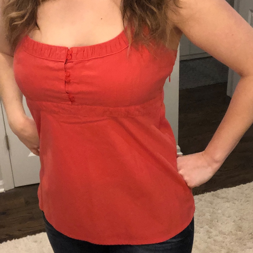 Summer Tank with Button detail